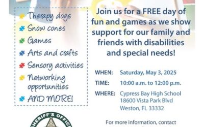 Broward Sheriff’s Office Family Autism Day