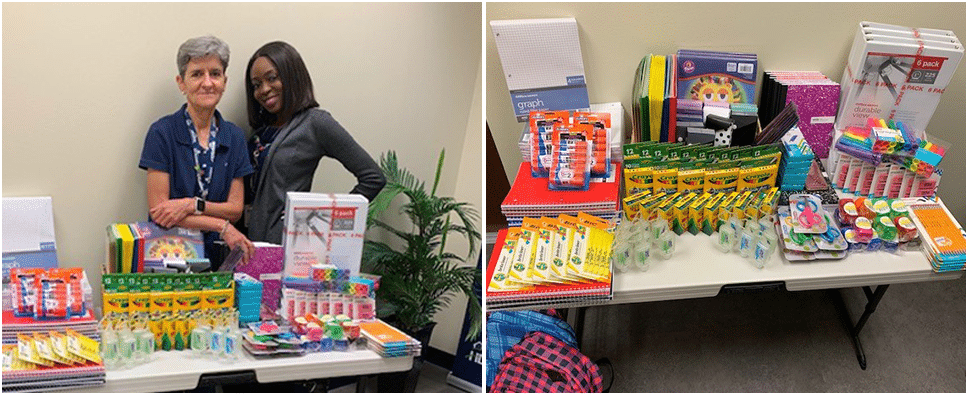 HDS Hosts Back-to-School Drive in Support of the Families Served by Hope United Church