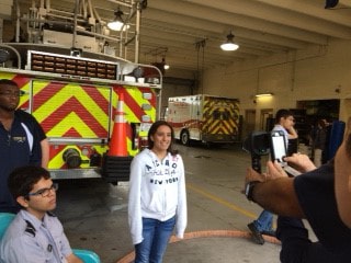 BRIDGES Visits the Fire Department