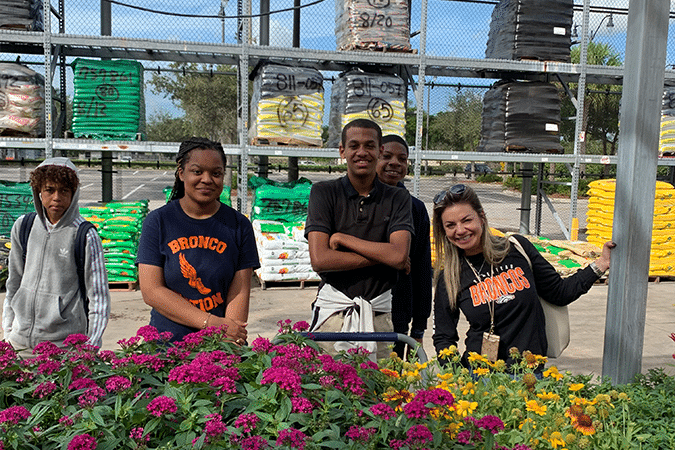 Community Based Instruction – Lowe’s Garden Challenge