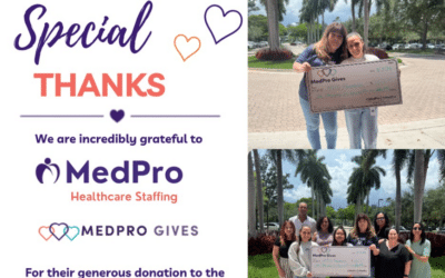 Making a Difference Together: Med Pro Healthcare Staffing Supports HDS Foundation
