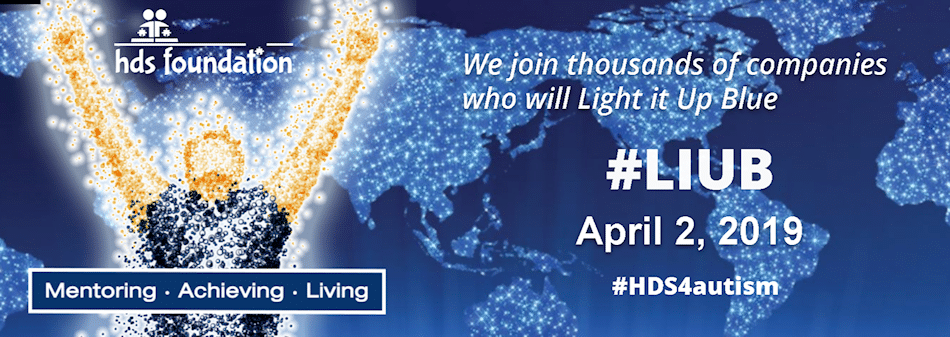 Join HDS Companies, and together let’s “Light It Up Blue!”