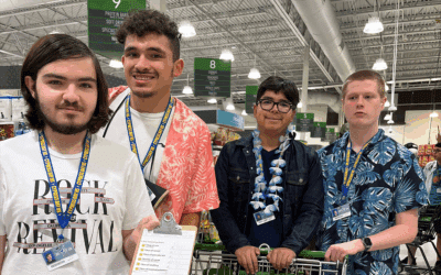 B.R.I.D.G.E.S. Students Support the Local Harvest Drive